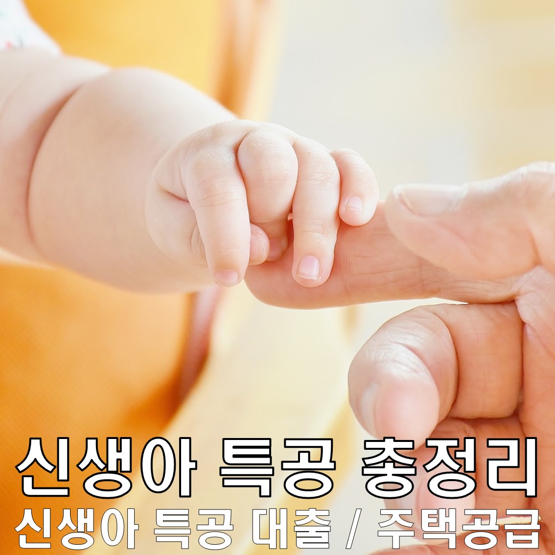 신생아 특공 대출 및 무주택에서 1주택자까지 주택공급 총정리!